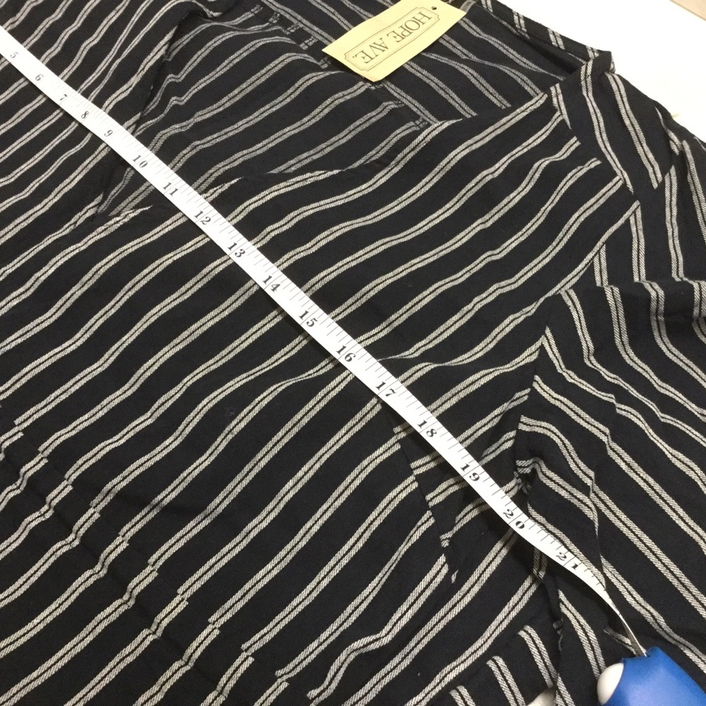 NWT Navy Striped Mini Dress - Picture 3 of 4